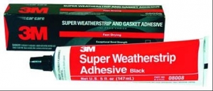 3M Super Weatherstrip Adhesive Black