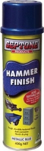 Septone Hammer Finish Metallic Blue