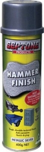 Septone Hammer Finish Metallic Silver
