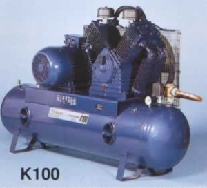 K100 Pilot 81.6cfm 3ph Compressor 
