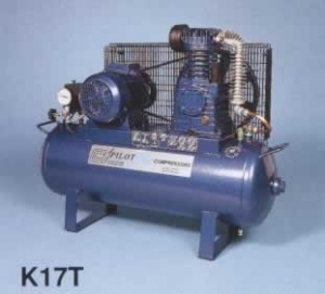 K17T Pilot 15.1cfm 3ph Compressor 