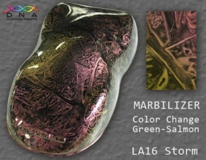 Marbilizer Color Change Storm (salmon to green)