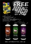 JUICE POLISHES - FREE WIPE NEW KIT!!