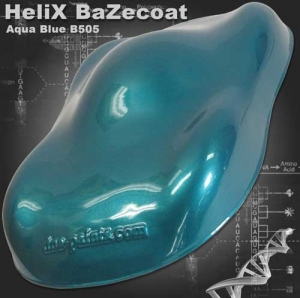 HeliX BaZecoats™ Aqua Blue