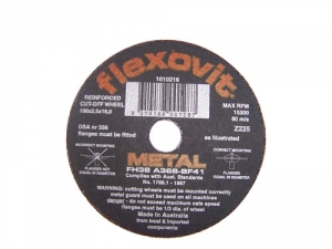 Flexovit - Metal Cutting 100x2.5x16