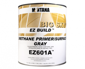MONTANA® EZ601A EZ BUILDTM 2K HIGH BUILD URETHANE PRIMER GRAY-G