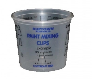Plastic Mix Cup Kuptown 700ml
