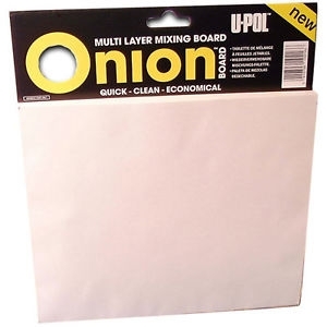Upol Onion Body Filler Mixing Board